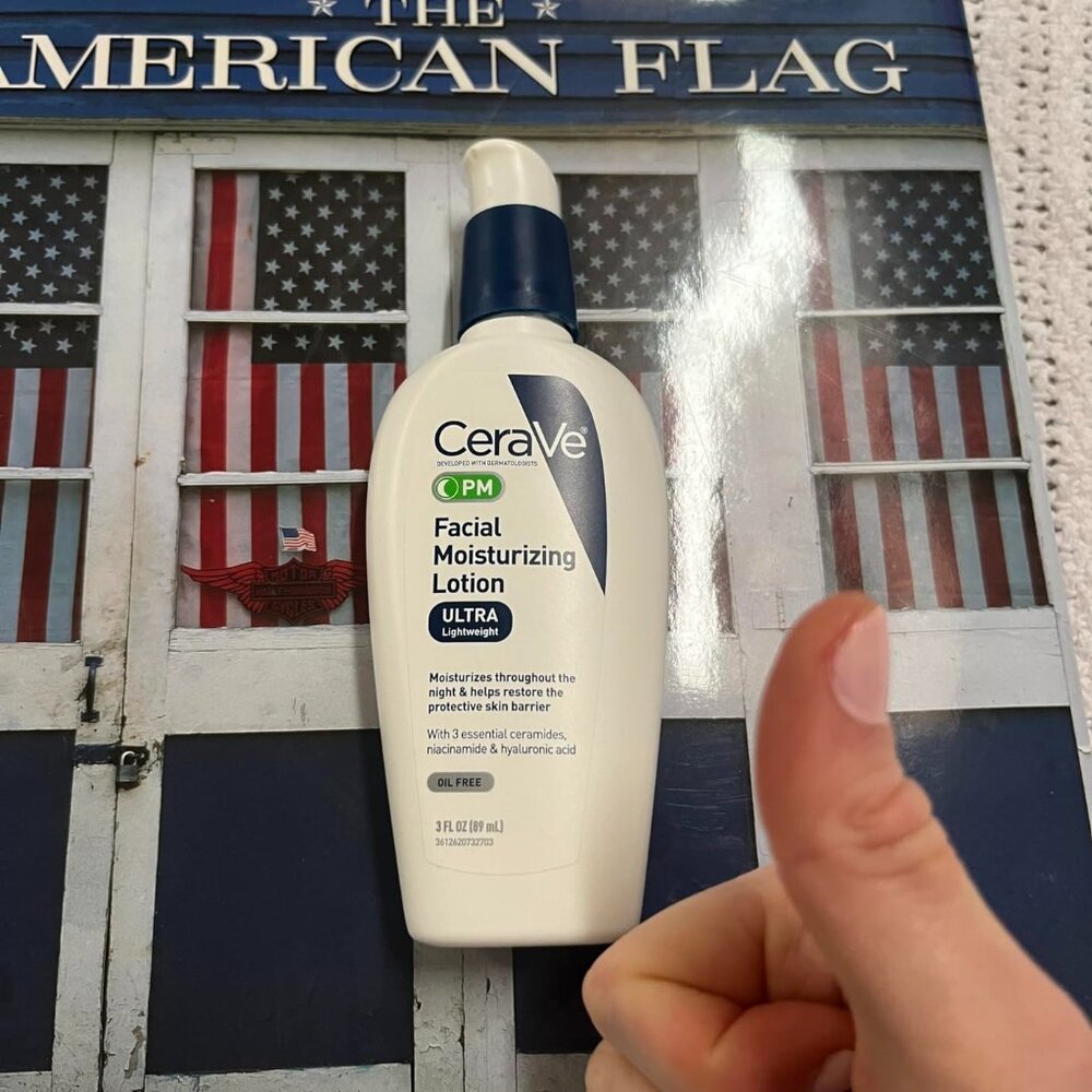 CeraVe pm Facial Moisturizing Lotion 3oz